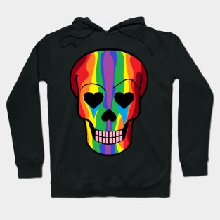 Loverboy Skull - Color Waves Hoodie